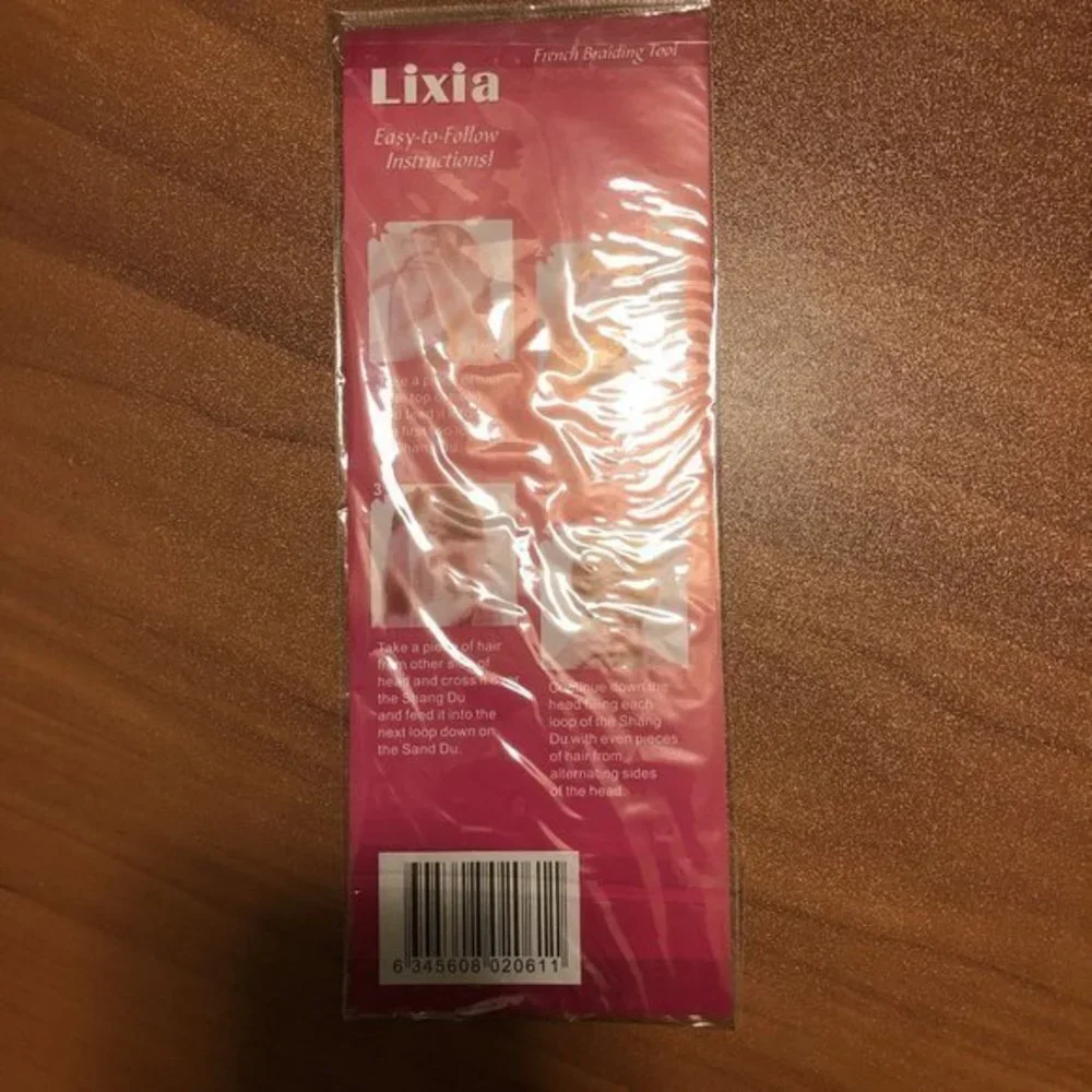 Lixia French Braiding Tool Hair Styling‎ Accessory Creates Perfect French Braids
